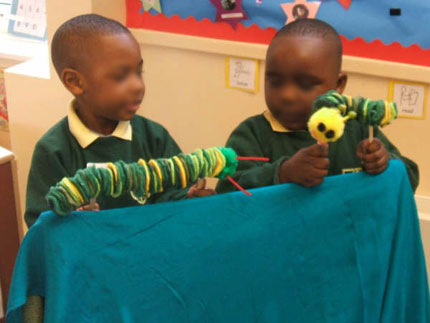 boys at a workshop